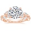 14K Rose Gold Secret Garden Diamond Ring (1/2 ct. tw.), smalltop view
