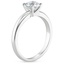 Platinum Comfort Fit 3mm Ring, smallside view
