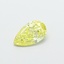 0.59 Ct. Fancy Yellow Pear Lab Grown Diamond