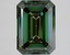 4.19 Ct. Fancy Deep Green Emerald Lab Grown Diamond