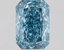1.34 Ct. Fancy Vivid Blue Radiant Lab Grown Diamond