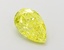 1.49 Ct. Fancy Vivid  Yellow Pear Lab Grown Diamond