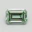 1.06 Ct. Fancy Intense Green Emerald Lab Grown Diamond