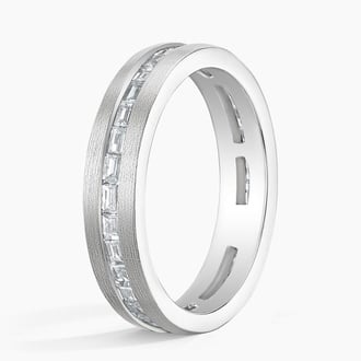 Equator Eternity Lab Diamond 4.5mm Wedding Ring