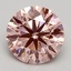 2.77 Ct. Fancy Intense Pink Round Lab Grown Diamond
