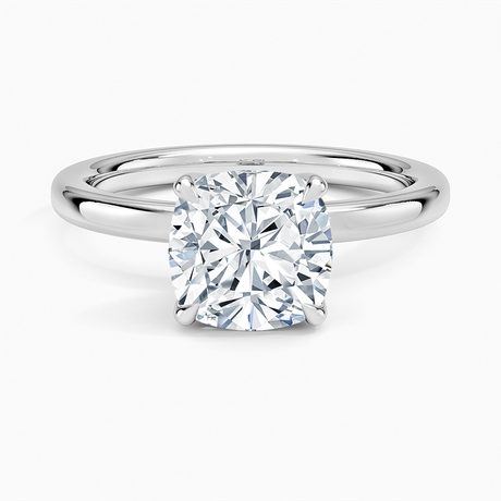 Platinum 2mm Petite Elodie Perfect Fit Solitaire Ring