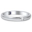 Custom Modern Sapphire and Diamond Wedding Ring