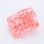 1.58 Ct. Fancy Vivid Pink Cushion Lab Grown Diamond