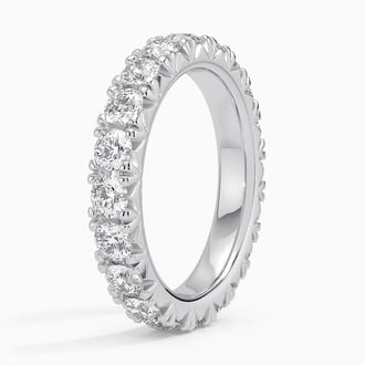 French Pavé Eternity Diamond Ring (2 ct. tw.)