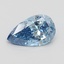 1.01 Ct. Fancy Vivid Blue Pear Lab Grown Diamond
