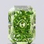 1.01 Ct. Fancy Vivid Green Radiant Lab Grown Diamond