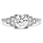 Custom Vintage-Inspired Geometric Diamond Ring