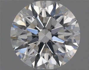 Round diamond — real photo