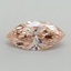 0.81 Ct. Fancy Vivid Pink Marquise Lab Grown Diamond
