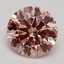 2.10 Ct. Fancy Intense Pink Round Lab Grown Diamond