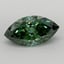 2.35 Ct. Fancy Vivid  Green Marquise Lab Grown Diamond