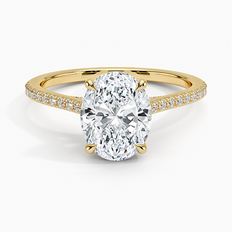 18K Yellow Gold Luxe Dawn Diamond Ring
