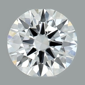 Round diamond — real photo