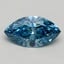1.43 Ct. Fancy Vivid Blue Marquise Lab Grown Diamond