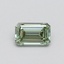 0.50 Ct. Fancy Intense Green Emerald Lab Grown Diamond