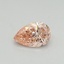 0.30 Ct. Fancy Intense Pink Pear Lab Grown Diamond