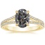 18K Yellow Gold Icon Diamond Ring (1/3 ct. tw.), smalltop view