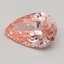 0.54 Ct. Fancy Vivid Pink Pear Lab Grown Diamond