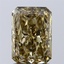 1.75 Ct. Fancy Grayish Yellow Radiant Lab Grown Diamond