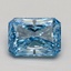 2.75 Ct. Fancy Vivid Blue Radiant Lab Grown Diamond