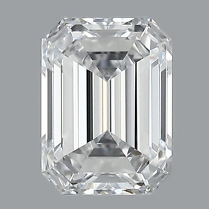 Emerald diamond — real photo