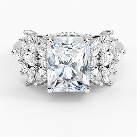 18K White Gold Grand Nadia Diamond Ring