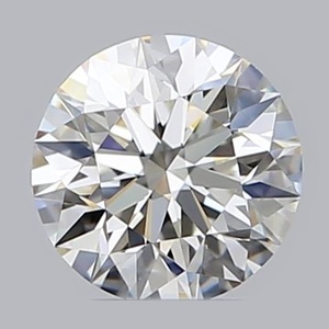 Round diamond — real photo