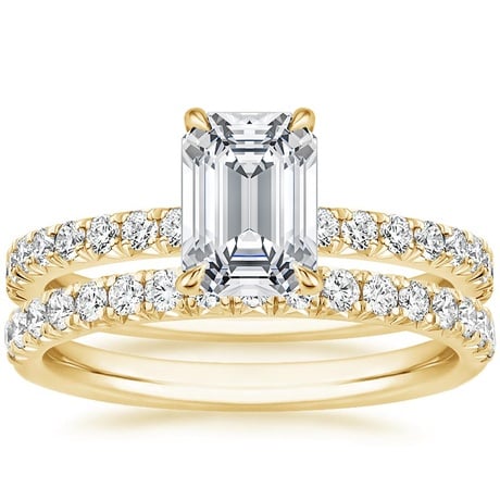 18K Yellow Gold Amelie Diamond Bridal Set