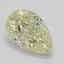 1.02 Ct. Fancy Light Yellow Pear Diamond