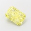 1.57 Ct. Fancy Vivid Yellow Radiant Lab Grown Diamond