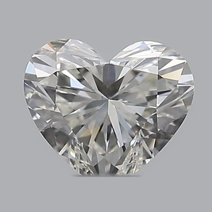 Heart diamond — real photo