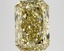 3.18 Ct. Fancy Yellow Radiant Lab Grown Diamond
