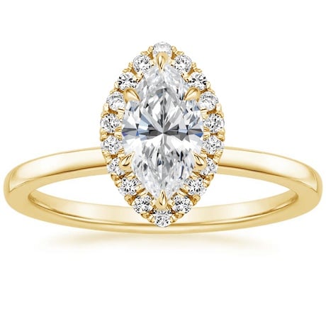 18K Yellow Gold Vienna Diamond Bridal Set (1/2 ct. tw.)