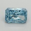 2.04 Ct. Fancy Vivid Blue Radiant Lab Grown Diamond