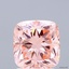 2.05 Ct. Fancy Intense  Pink Cushion Lab Grown Diamond