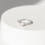 18K White Gold Hyacinth Diamond Ring, smalladditional view 2