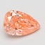 9.01 Ct. Fancy Vivid Pink Pear Lab Grown Diamond