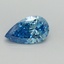 1.05 Ct. Fancy Vivid Blue Pear Lab Grown Diamond