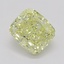 1.01 Ct. Fancy Yellow Cushion Diamond