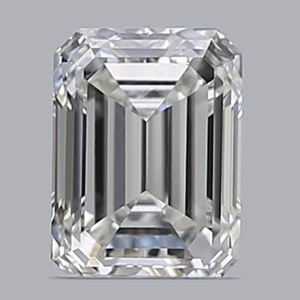 Emerald diamond — real photo