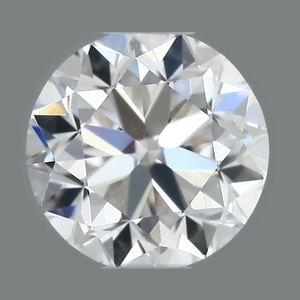 Round diamond — real photo