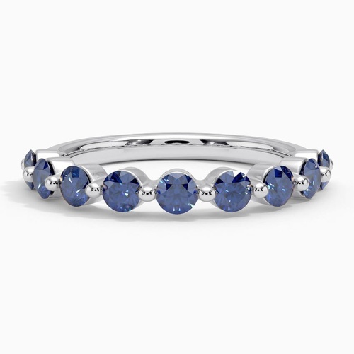 指輪・リング K18WG Sapphire Ring f8305b037ead6f56626bfcd27be038