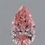 1.48 Ct. Fancy Vivid Pink Pear Lab Grown Diamond