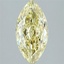 2.60 Ct. Fancy Intense  Yellow Marquise Lab Grown Diamond