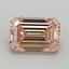 2.95 Ct. Fancy Intense Pink Emerald Lab Grown Diamond